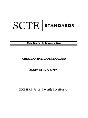 SCTE 262-5 2020