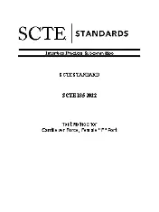 SCTE 185 2022