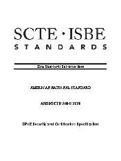 SCTE 260-8 2020