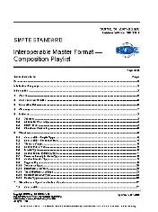 SMPTE ST 2067-3 2020