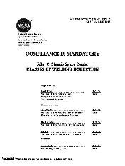 SSC SSTD-8070-0013-WELD REV A 2015