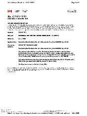 TC AD CF-1985-11 R1 CANC NOT 1985