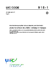 UIC 918-1 2011