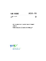 UIC 920-15 2004