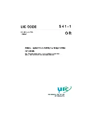 UIC 541-1 2016