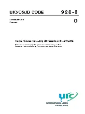 UIC 920-8 2016