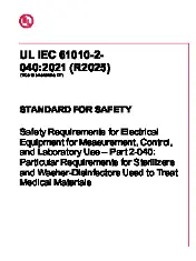 UL IEC 61010-2-040 2025