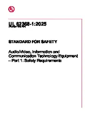 UL 62368-1 2025