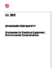 UL 50E 2025