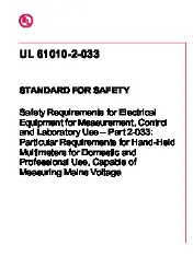 UL 61010-2-033 2024