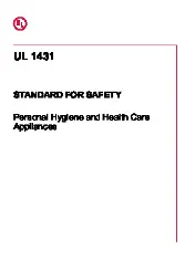 UL 1431 2025
