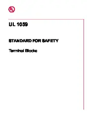 UL 1059 2024
