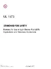 UL 1973 2013