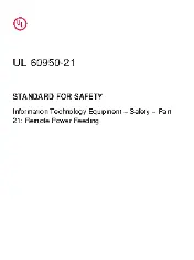 UL 60950-21 2016