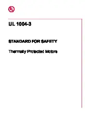 UL 1004-3 2025