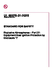 UL 60079-31 2025