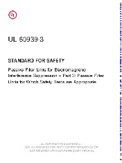 UL 60939-3 2016