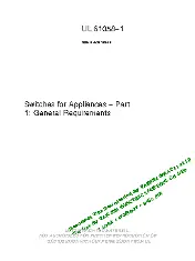 UL 61058 2007