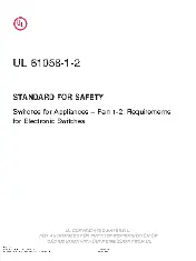 UL 61058-1-2 2017