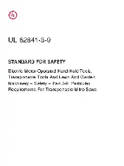 UL 62841-3-9 2017