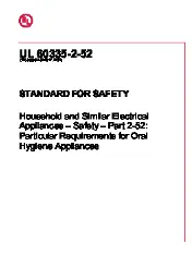UL 60335-2-52 2025