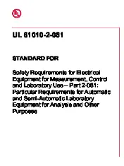UL 61010-2-081 2023