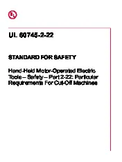 UL 60745-2-22 2024