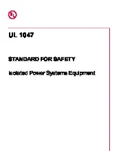 UL 1047 2025