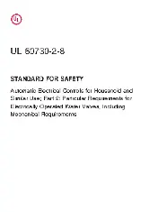 UL 60730-2-8 2017
