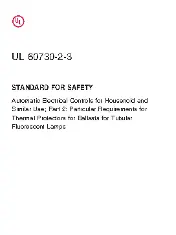 UL 60730-2-3 2017