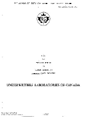 ULC SUBJECT C1275-1984 1905