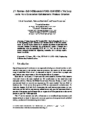 JT Format (ISO 14306) and AP 242 (ISO 10303): The Step to the Next Generation Collaborative Product Creation