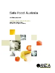 Safe Food Australia: A Guide to the Food Safety Standards