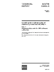 Guidelines for implementation of statistical process control (SPC) — Part 3: Reference data sets for SPC software validation