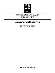 DNV-OS-E401 Helicopter Decks