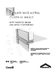 CMHC (2004) — Curtain Wall. Проектирование, испытания, монтаж и эксплуатация