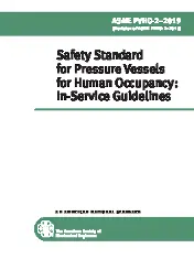 Safety Standard for Pressure Vessels for Human Occupancy: In-Service Guidelines