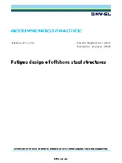 DNVGL-RP-C203-2019 (Amended 2020) Fatigue Design of Offshore Steel Structures