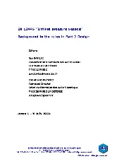 EN 13445 "Unfired pressure vessels" Background to the rules in Part 3 Design