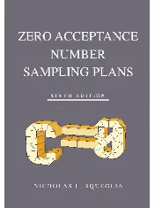 Zero Acceptance Number Sampling Plans, Sixth Edition