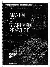CRSI Manual of Standard Practice (2003) | Concrete Reinforcing Steel Institute