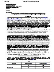 〈477〉 User-Determined Reporting Thresholds