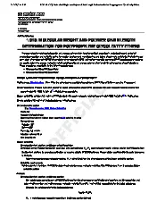 〈313〉 Molecular Weight and Polymer Chain Length Determination for Polypropylene Glycol Fatty Ethers